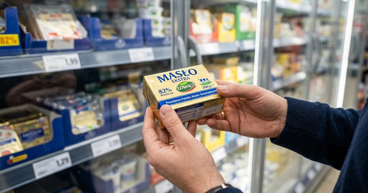 Kto produkuje masło dla Biedronki, Lidla i Dino: informacje z etykiet produktów